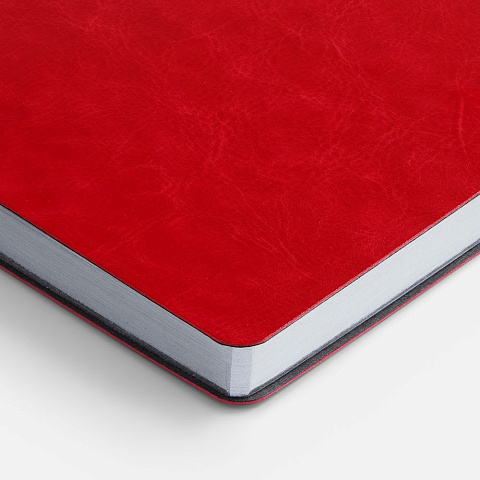 Ежедневник Nebraska Flex, недатированный, красный с серебристым - рис 7.