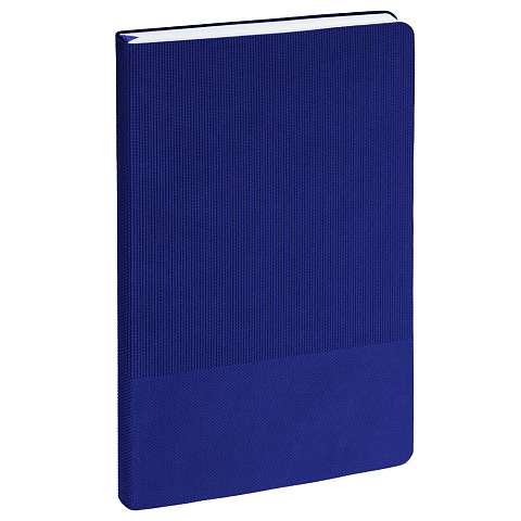 Ежедневник Knit, недатированный, синий - рис 4.