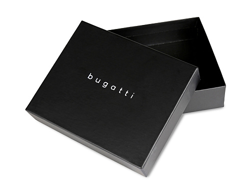 Зажим для денег BUGATTI НЕАПОЛЬ | NEAPLES, с защитой данных RFID, коричневый, натуральная воловья кожа, 11х1х8,5 см - рис 8.