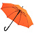 Зонт-трость Standard, оранжевый неон - миниатюра