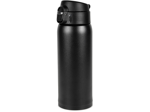 Термокружка Relaxika 701 (0,48 литра), черная (без лого) - рис 2.