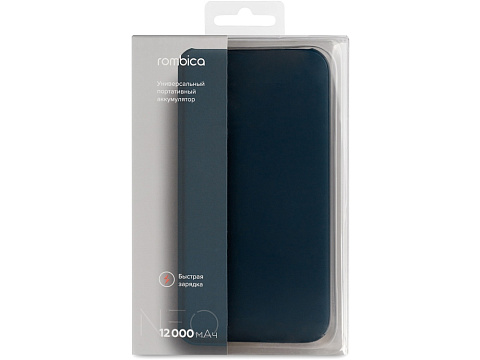 Внешний аккумулятор Rombica NEO NS120N Quick, 12000 mAh, темно-синий - рис 6.