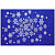 Новогодний плед Снежная зима (синий) - миниатюра - рис 3.