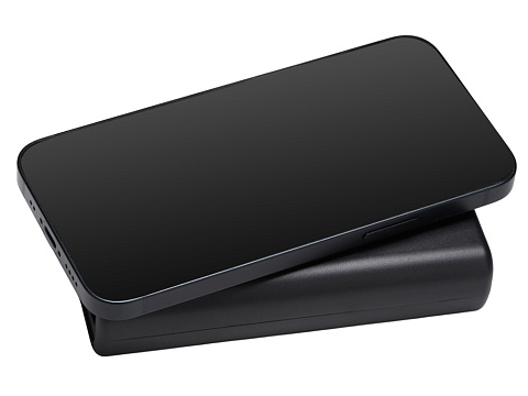 Внешний беспроводной аккумулятор 2-в-1 с функцией зарядки Apple Watch, QC/PD AtomIQ, 10000 мАч, черный - рис 3.