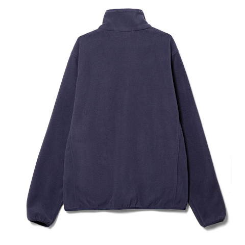 Куртка флисовая унисекс Nesse, темно-синяя - рис 3.