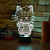 3D лампа Hello Kitty - миниатюра - рис 2.