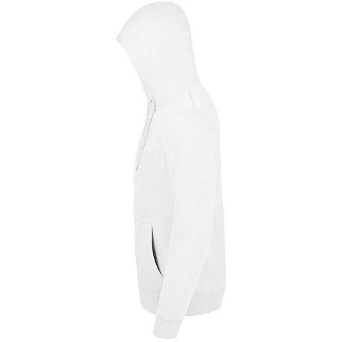 Толстовка унисекс Stone, белая - рис 4.