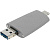 Флешка Pebble Universal, USB 3.0, серая, 64 Гб - миниатюра - рис 4.