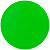 Лейбл из ПВХ Dzeta Round, L, зеленый неон - миниатюра
