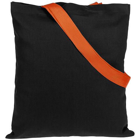 Набор Velours Bag, черный с оранжевым - рис 4.