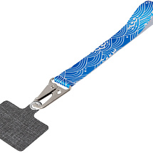 Ремувка под сублимацию с большим карабином и большим держателем для телефона из ПЭ