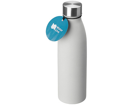 Стальная бутылка Rely, 650 мл, белый, off white - рис 6.