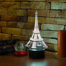 3D светильник Эйфелева башня