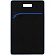 Чехол для пропуска Multimo, черный с синим - миниатюра - рис 2.