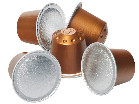 Кофе в капсулах, Бразилия/Эфиопия, 10 капсул в черной коробке - рис 6.