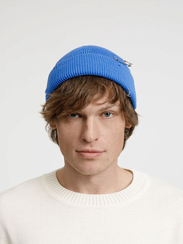 Шапка Pricker, синяя (аква) - рис 8.