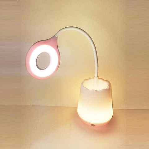 Лампа настольная светодиодная с подставкой для ручек - рис 2.