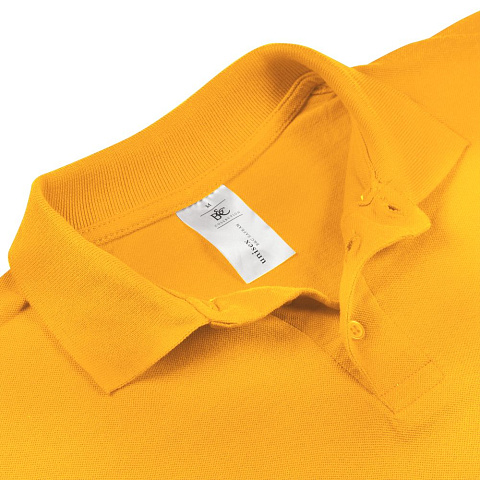 Рубашка поло Safran желтая - рис 4.
