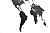 Деревянная карта мира размер S (черная) - миниатюра - рис 5.