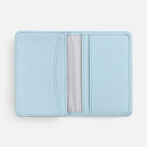 Футляр для визиток Unison, голубой - рис 5.