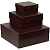 Коробка Emmet, средняя, коричневая - миниатюра - рис 4.
