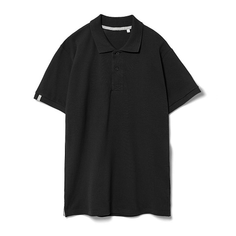 Рубашка поло мужская Virma Premium, черная - рис 2.