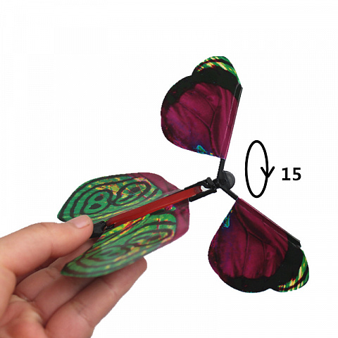 Летающая бабочка в открытку - рис 4.