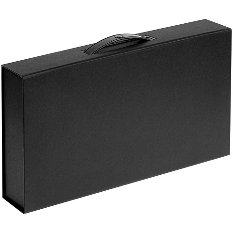 Коробка с ручкой Platt, черная - рис 3.