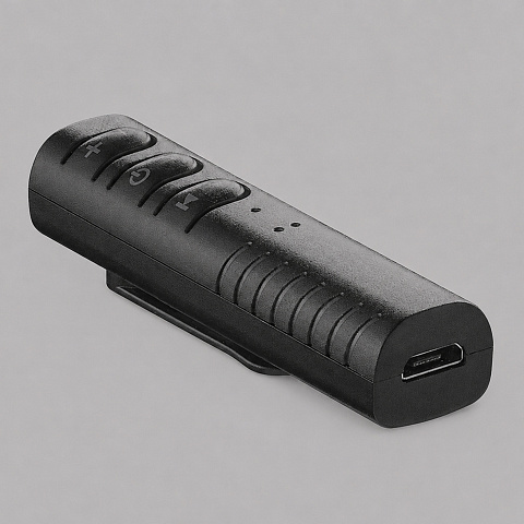 Bluetooth ресивер, BT 5.0, 90 мАч, черный, Deppa