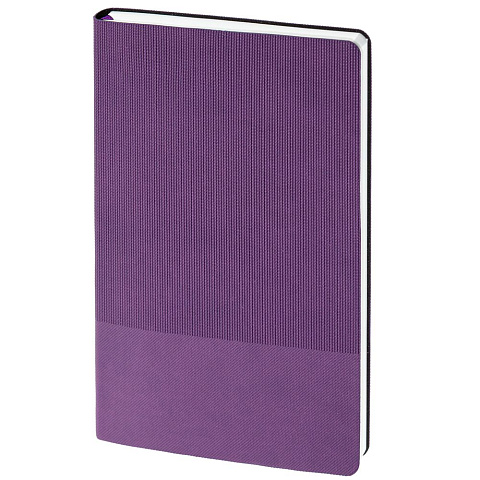 Ежедневник Knit, недатированный, фиолетовый - рис 3.
