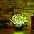 3D светильник Цветок лотоса - миниатюра - рис 4.