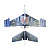 Самолет с автономным двигателем сборный "Истребитель" - миниатюра - рис 5.