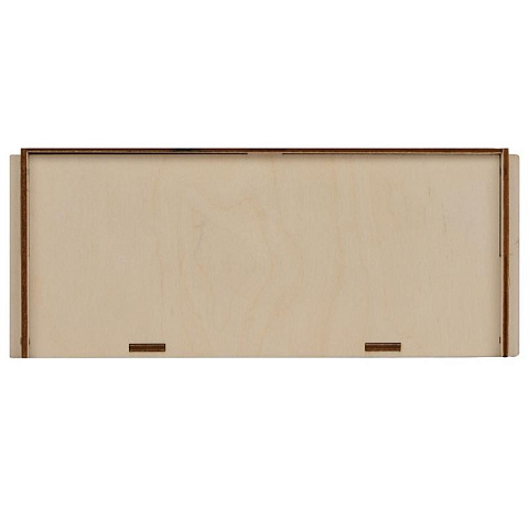 Деревянная коробка из березы с наполнителем-стружкой (21х16 см) - рис 3.