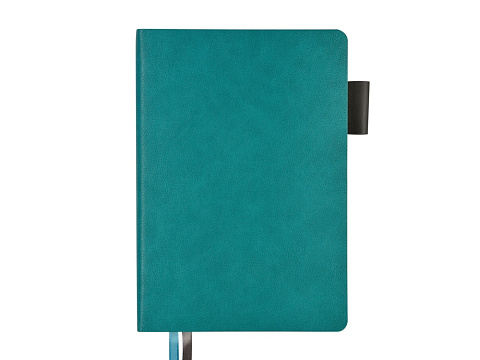 Ежедневник А5 датированный Boston 2026, морская волна с серым обрезом - рис 2.