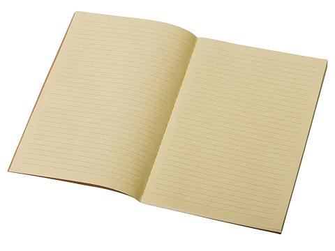 Блокнот Monet, гибкая обложка A5 из моющегося крафта, 32 листа, натуральный - рис 3.