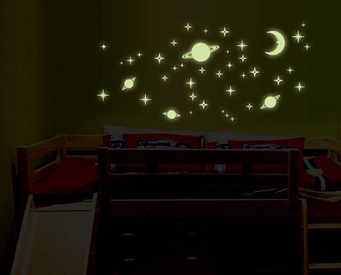 Светящиеся наклейки звездное небо - рис 3.
