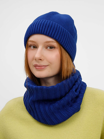 Снуд ComFleece, темно-синий (кобальт) - рис 8.