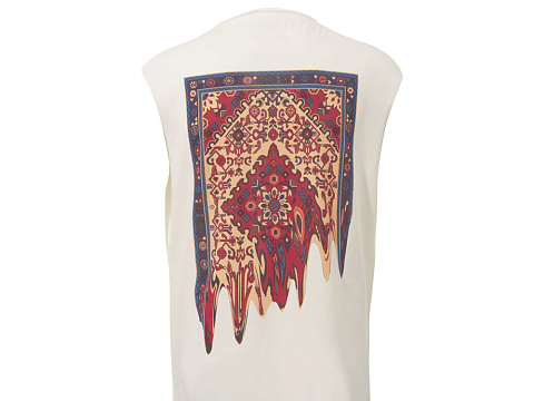 Майка оверсайз Berlin, унисекс, молочный, ДТФ текстиль и Текстильный принтер - рис 2.