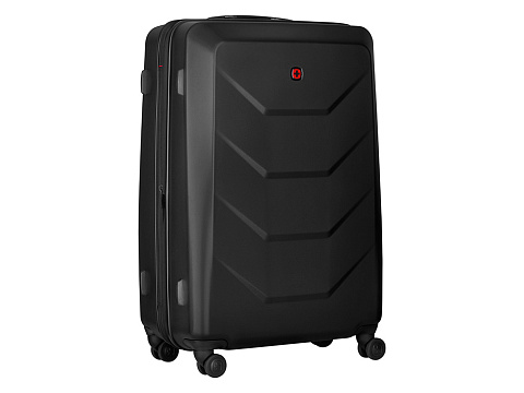 Чемодан WENGER Prymo, чёрный, большой, 52х76х30 см, 93 л, ABS+PC - рис 3.