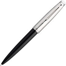 Шариковая ручка Waterman Embleme, цвет: Black CT, стержень: Mblue