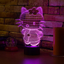 3D лампа Hello Kitty
