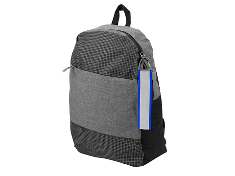 Светоотражающий брелок Reflector, серебристый/синий - рис 3.