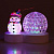 Светильник Снеговик с шаром - миниатюра