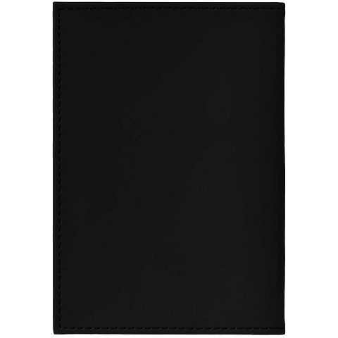 Обложка для паспорта Shall, черная - рис 3.