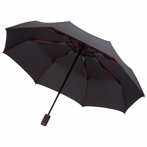 Прочный зонт с красными спицами - рис 2.