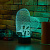 3D светильник Сердце Love - миниатюра - рис 5.