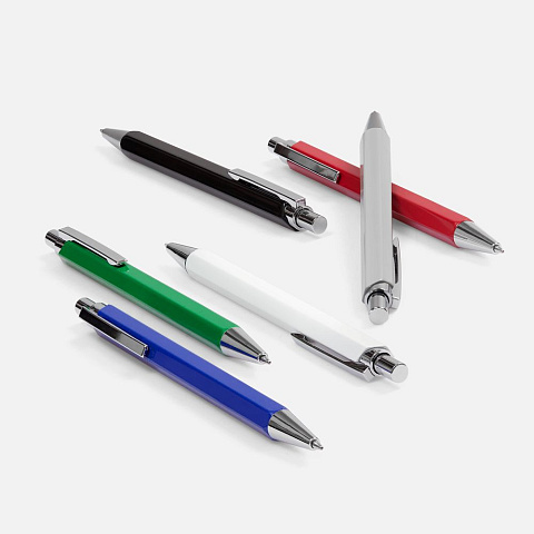 Ручка шариковая Alumno, красная - рис 6.