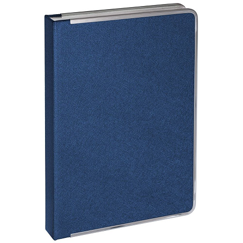 Ежедневник Frame Metal, недатированный, синий - рис 3.