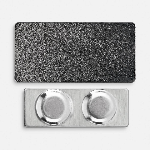 Значок Magnet Matto, серый металлик - рис 5.