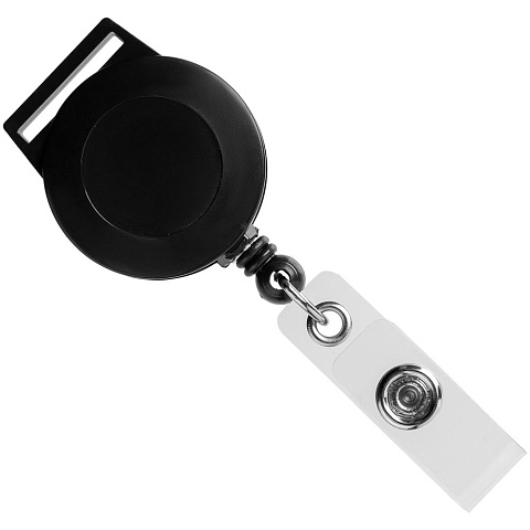 Ретрактор Attach с ушком для ленты, черный - рис 2.